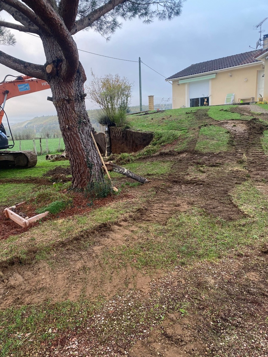 Enlèvement bute de terre Villefranche de Rouergue